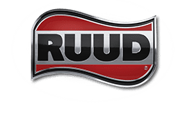 Ruud water heater logo